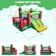 preview thumbnail 20 of 21, Farm Themed 6-in-1 Inflatable Castle with Trampoline