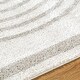 preview thumbnail 24 of 28, Livabliss Scandinavian Fossay Shag Stripe Washable Area Rug