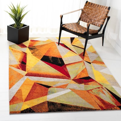 SAFAVIEH Porcello Thinh Mid-Century Modern Abstract Rug