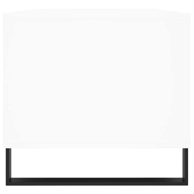 vidaXL Coffee Table White Engineered wood, metal Medium Coffee Table - 19.3 x 35.4 x 17.7 in