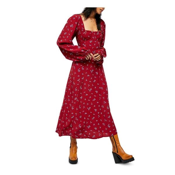 free people polka dot dress