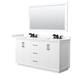 Option White, Black Trim, Giotto Quartz Top
