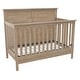preview thumbnail 16 of 28, Little Seeds Finch 5-in-1 Convertible Crib Rustic Coffee