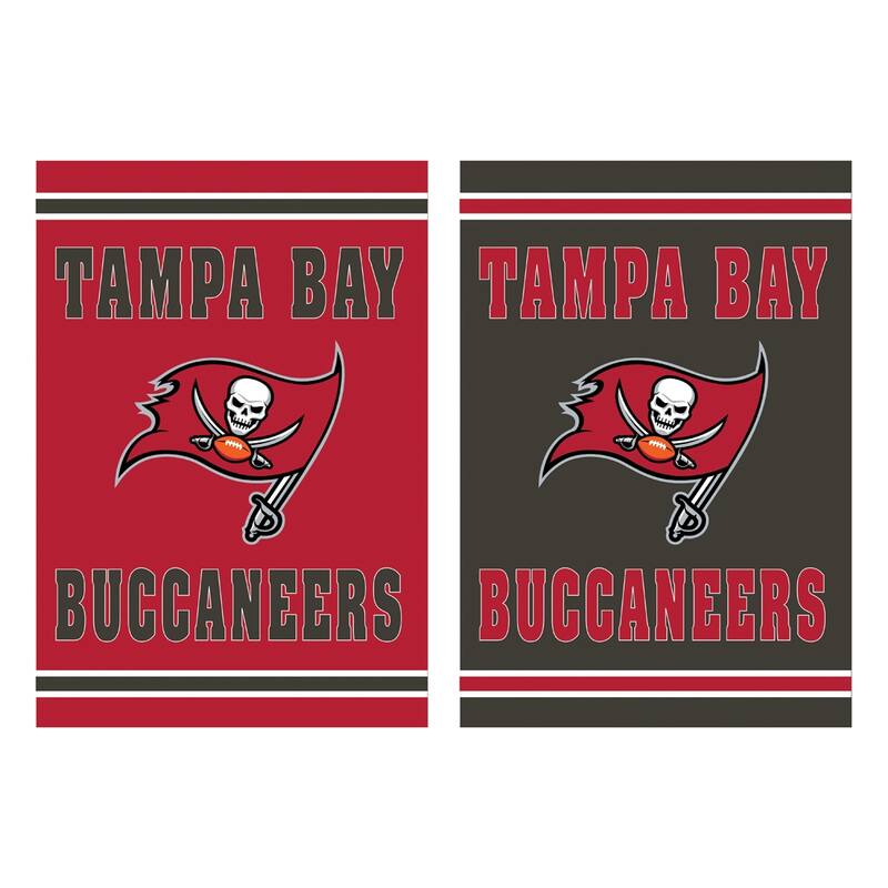 Embossed Suede Flag, Garden Size, Tampa Bay Buccaneers