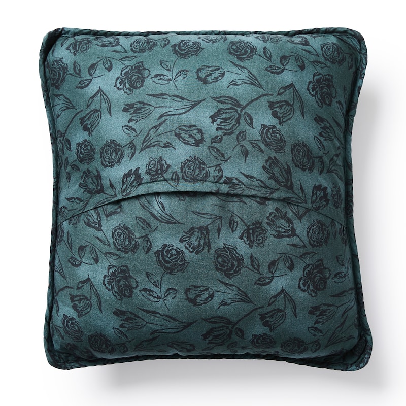 Donna Sharp Cabin Raising Pine Cone Patch Decorative Pillow