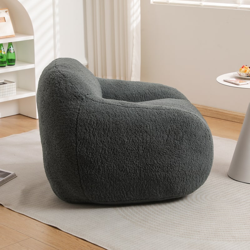Bean Bag Chair for Adults Comfy Beanbag Giant Bean Bag Chair , Bean Bag Chair with Memory Foam Filler for Living Room Bedroom