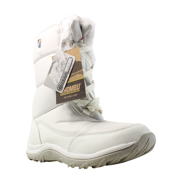 khombu white boots