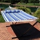 preview thumbnail 58 of 88, 2 Person Quilted Hammock w/ Spreader Bar & Pillow - Style Options Available