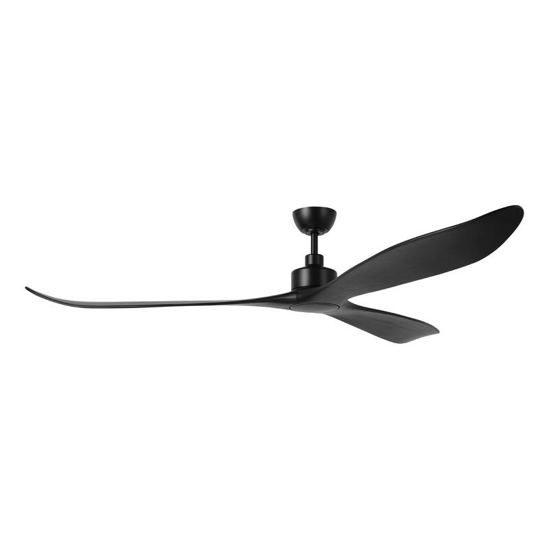EGLO Westerly 3-Blade Fan with 5 Speed Remote - 84" - Black
