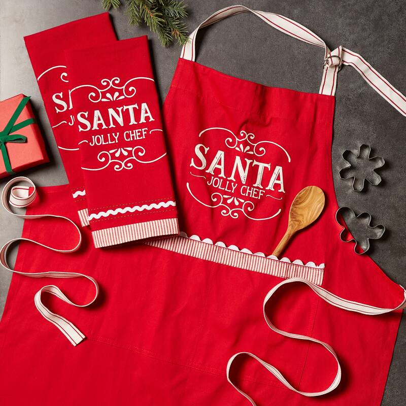 DII Claus Chef Kitchen Set, Set of 3