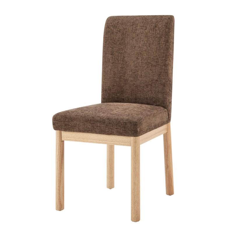 NPD Furniture Bloomfield Chenille Low-Back / High-Back Dining Side Chair (Set of 2)