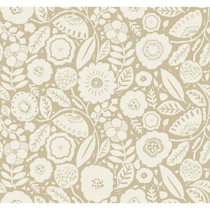 Romainville Camille Blossom 27 In W X 27 Ft L Wallpaper