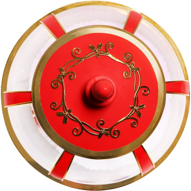 Fraser Hill Farm 23-In. Musical Snowy Tabletop Valentine's Day Lantern