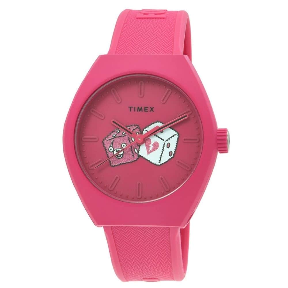 Timex Women's Urban Caine Red Dial Watch - TW2W96800 - One Size