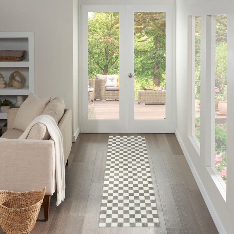 Nourison Serenity Home Indoor only Geometric Area Rug