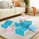 preview thumbnail 2 of 6, Colorful Soft Climb,Crawl Foam Playset 6 in 1,Soft Play Equipment Climb,Crawl Playground,Kids Crawling,Climbing Play Structure