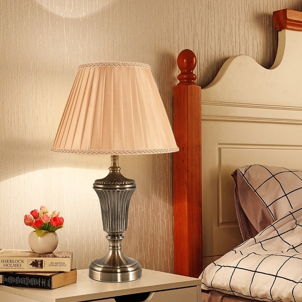 antique brass bedside lamps