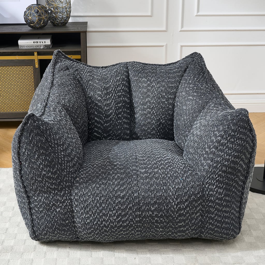 Sofa Chairs with Highly Resilient Foam for Living Rooms And Bedrooms, Comfortable Square Lazy Sofas, Sofas for Adults to Play