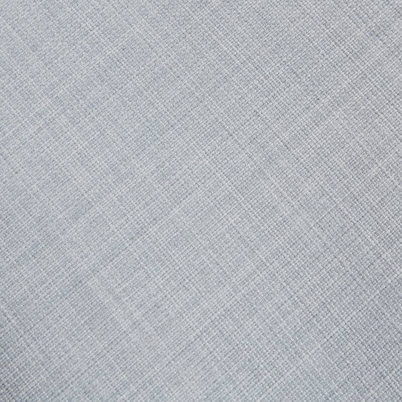 Roomfitters Upholstered Spindle Accent Chair, Transitional Turned-Wood Armchair with Bronze Nailheads, Roomfitters, Ivory & Grey