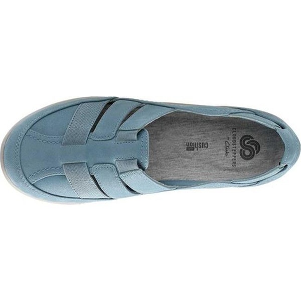 clarks sillian stork blue grey
