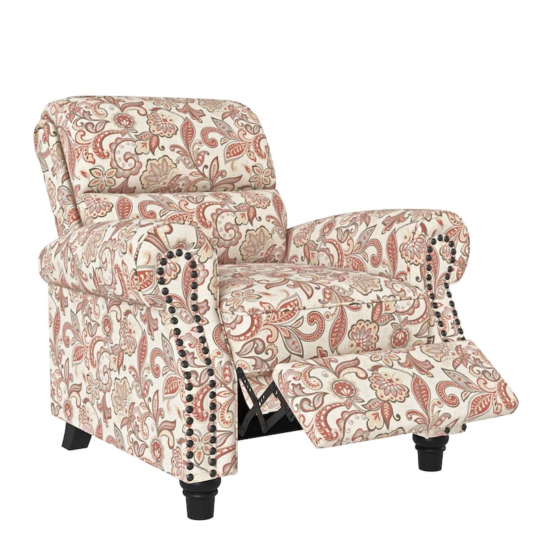 Copper Grove Jessie ProLounger Paisley Push Back Recliner Chair