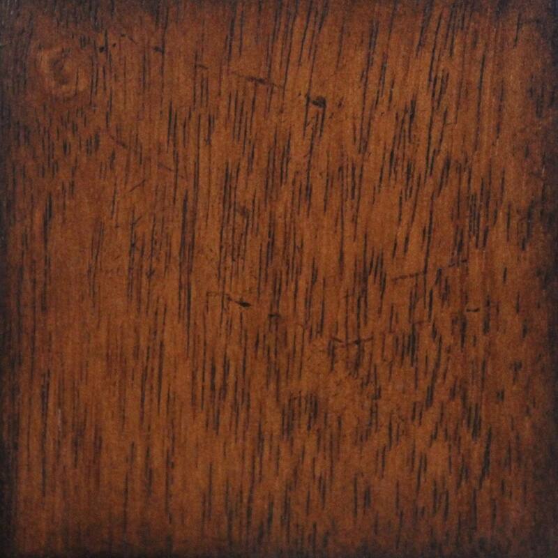 Extendable Dining Set 8 Seater - Rectangular Table with Butterfly Leaf - Distressed Brown Finish
