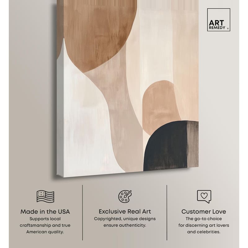 Faded Warmth I Canvas by Art Remedy, Gallery Wrapped