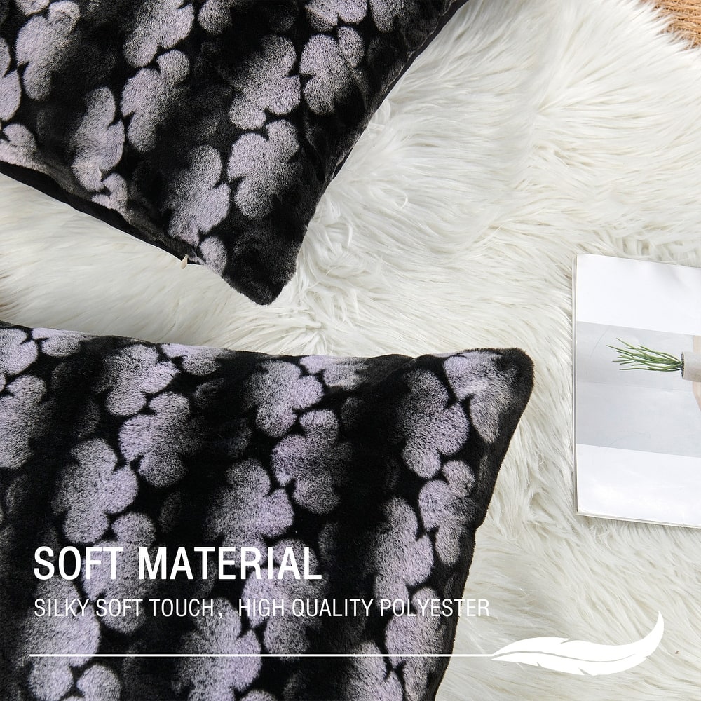 Serenta Ballys FauxFur 2 Piece Pillow Shell Set