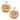 LED Mercury Glass Pumpkin Décor (Set of 2)