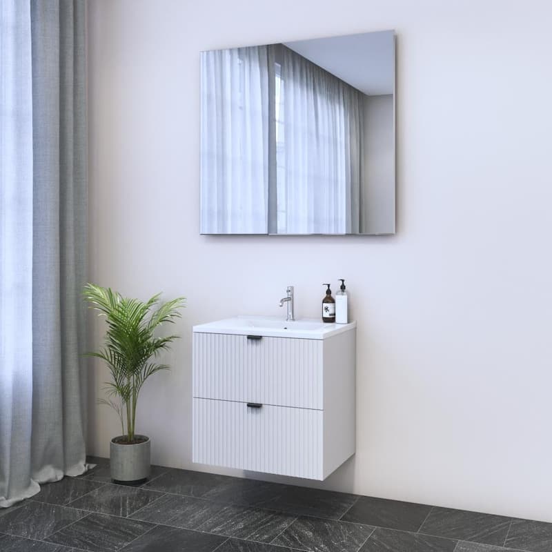 Nicole 2S 60 Floating Bathroom Vanity (24" Width)
