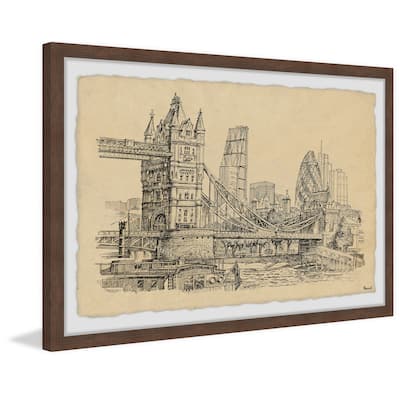 London Cityscape Framed Print
