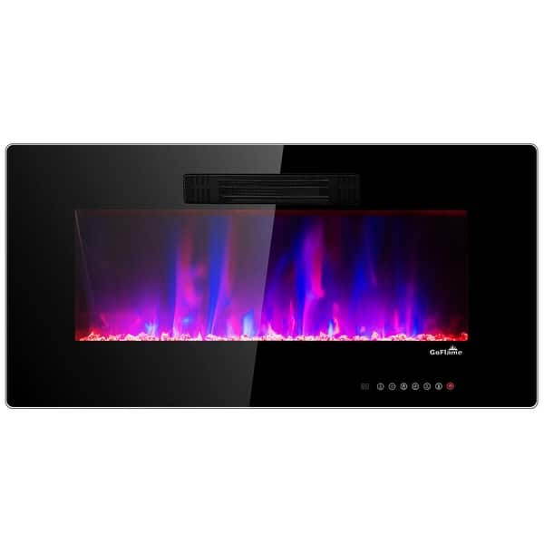 Shop 50 Recessed Electric Fireplace In Wall Wall Mounted Electric