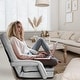 preview thumbnail 2 of 10, Adjustable 6-Position Floor Chair Folding Lazy Gaming Sofa,Indoor Chaise Lounge Sofa