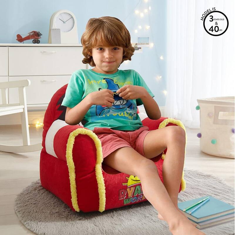 Ryans World Upholstered Kids Bean Bag Chair