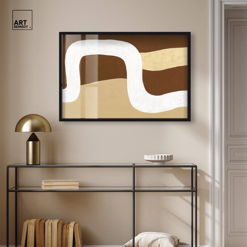 Minimal Wavy II Shadowbox by Art Remedy