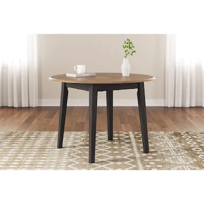 Signature Design by Ashley Gesthaven Dining Drop Leaf Table - 42" W x 42" D x 30.63" H