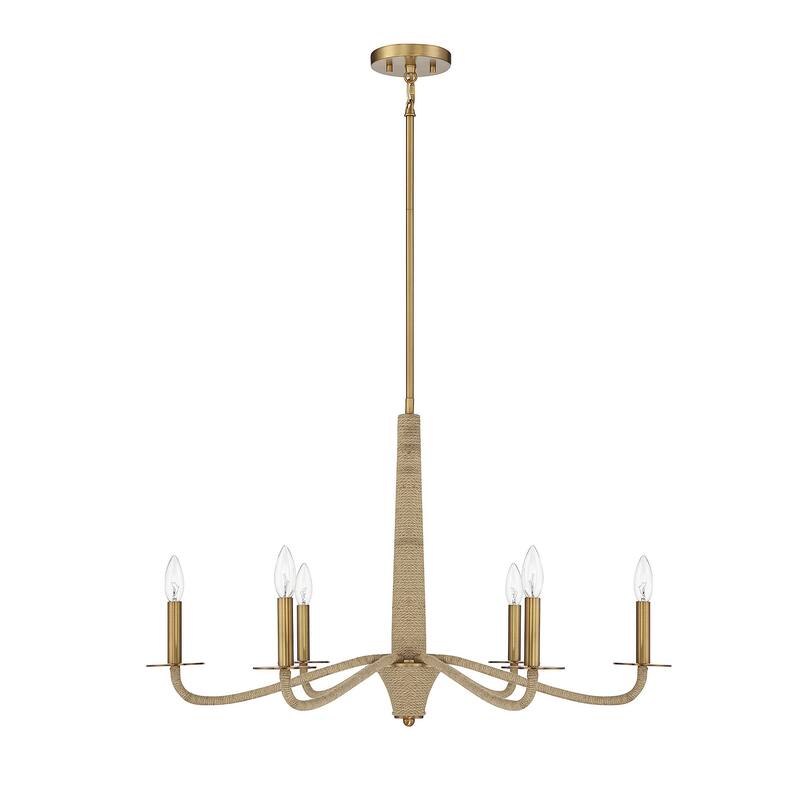Savoy House 1-1824-6 Cannon 6 Light 32" Wide Chandelier