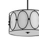 preview thumbnail 18 of 20, JONATHAN Y Caleb 3-Light Metal LED Pendant - 19"