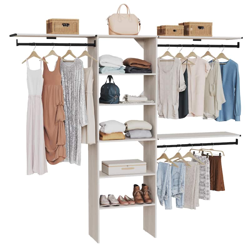 ClosetMaid SuiteSymphony 25-Inch W Tower Closet Organizer with Top Shelves