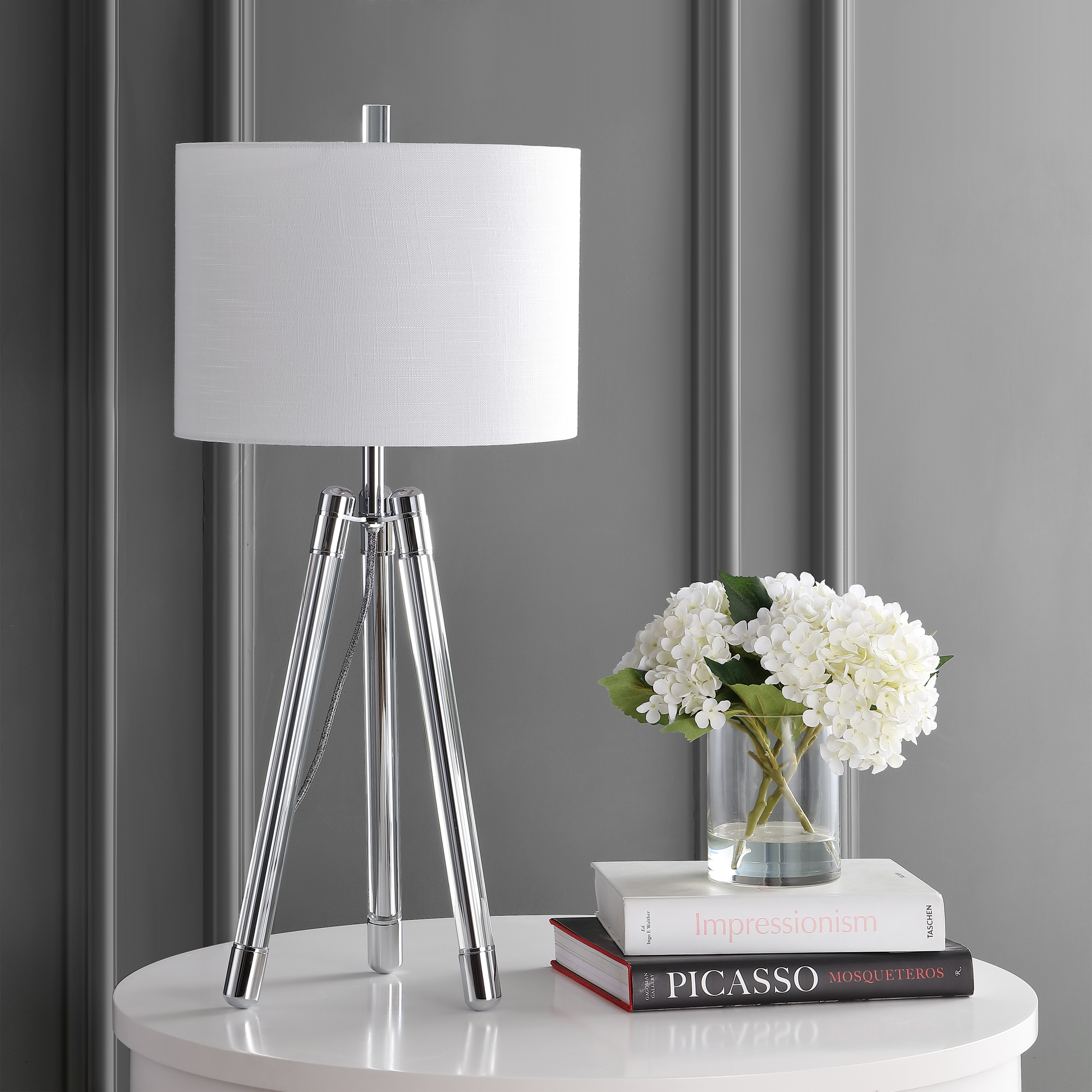 Surveyor tripod floor lamp discount