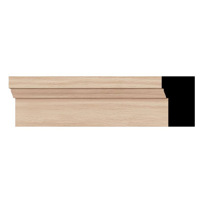 WM180 1-1/4-in D x 2-in W x 96-in L Americraft Solid Hardwood Stain Grade Brick Moulding - Red Oak