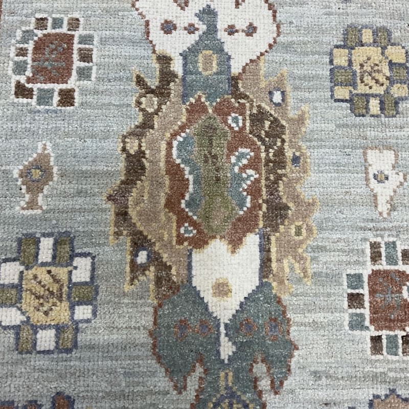 HERAT ORIENTAL Handmade Oushak Wool Runner - 2'10" x 9'9"