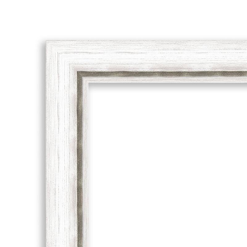 Morgan Non-Beveled Wood Framed Wall Mirror