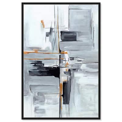 Elegant Grey Shades II Canvas by Art Remedy