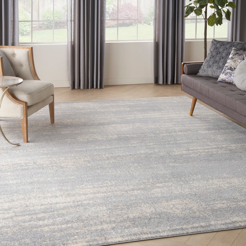 Nourison Essentials Solid Indoor/Outdoor Area Rug
