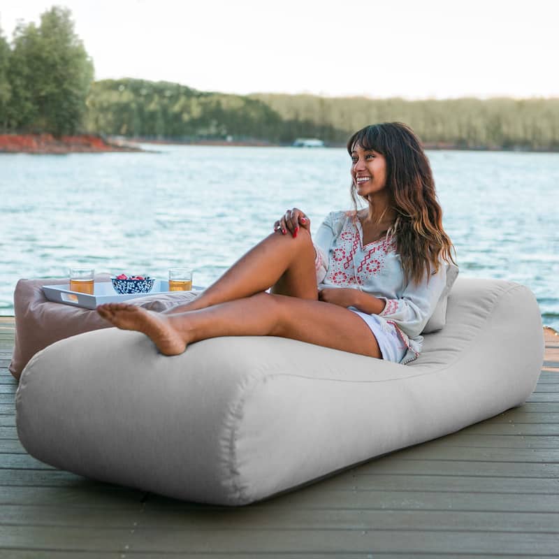 Jaxx Arlo Outdoor Bean Bag Lounge with Pillow