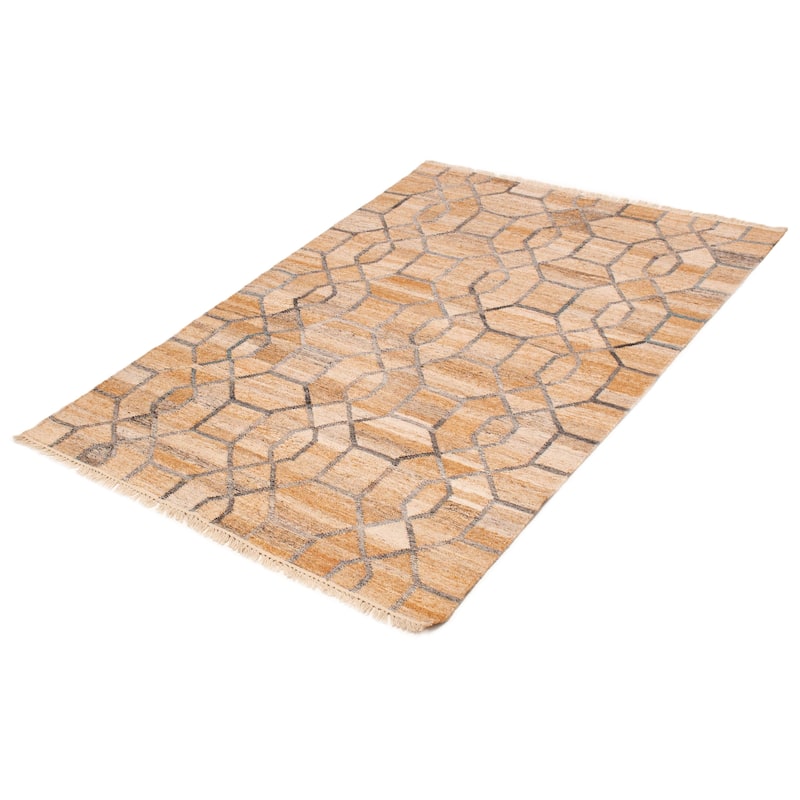 Ankara FW Brown Kilim 5'4" x 7'6" - 5'4 x 7'6