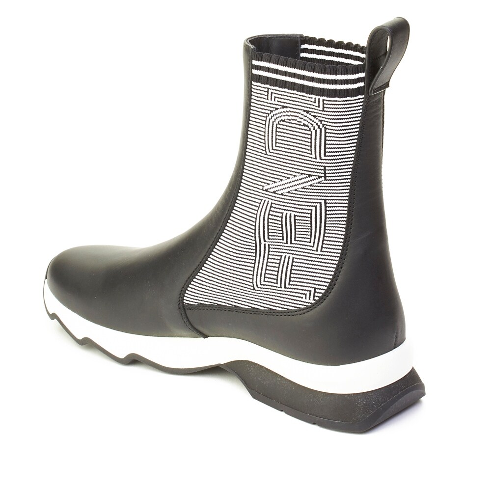 fendi high top sock sneaker