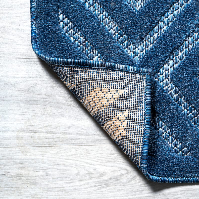 JONATHAN Y Ankara Neutral Diamond Trellis Indoor/Outdoor Area Rug