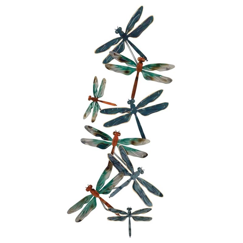 Metallic Wall Decor - Dragonfly Art
